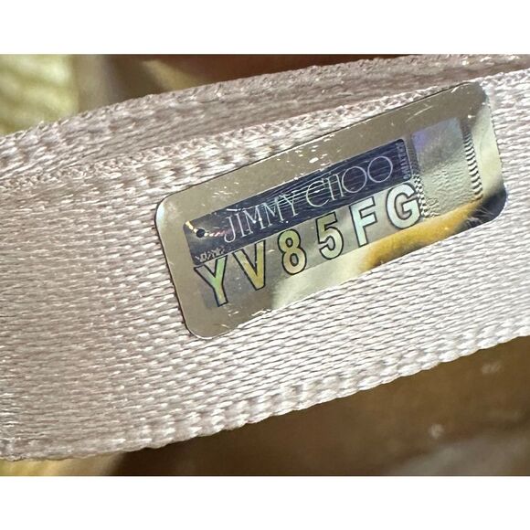 JIMMY CHOO Bon Bon Small Acrylic-trimmed Raffia Bucket Bag $1650 - Picture 12 of 12